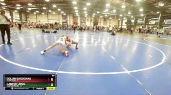 80 lbs Rd# 5- 3:45pm Friday Final Pool - Collin Bagdonas, Team Ohio vs Carter Lirgg, Terps Xtreme