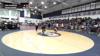 135 lbs Quarterfinal - Ruby Dominguez, Mira Costa vs Shaire Anzures, Pacifica/Oxnard