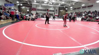 73 lbs Rr Rnd 4 - Driver Baker, Skiatook Youth Wrestling vs Gunner Minton, Runestone