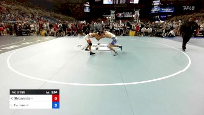 138 lbs Rnd Of 256 - Koen Shigemoto, HI vs Luke Farmen, NE