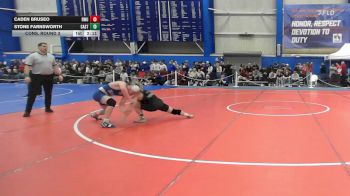 133 lbs Cons. Round 3 - Stone Farnsworth, Castleton vs Caden Bruseo, Roger Williams