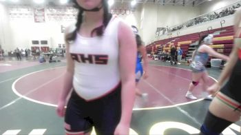 170 lbs Cons. Round 2 - Dakota Burgess, Payette vs Lila Fairchild, Ridgevue