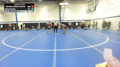 120 lbs Round Of 32 - Maximo Greene Barrios, MetroWest United vs Noah Bloom, Kd Trained
