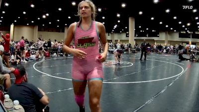 155 lbs Semis & 3rd Wb (16 Team) - Alaiah Treuhaft, Mat Clash Beastin` vs Kaylie Owens, Team Arkansas