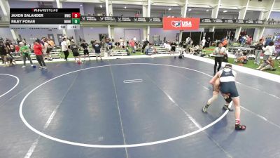 Junior Boys - 157 lbs Cons. Round 3 - Jaxon Salander, MATPAC Wrestling Club vs Riley Forar, Minnesota
