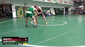 175 lbs Champ. Round 1 - Talon Boyd, Ashland vs Connor Sintobin, Delta