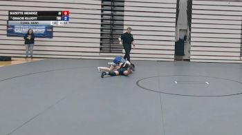 110 lbs Cons. Semi - Suzette Mendez, Avila vs Gracie Elliott, Texas Wesleyan