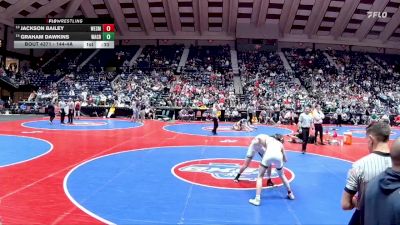 144-4A 3rd Place Match - Jackson Bailey, Westminster Schools vs Graham Dawkins, Walnut Grove