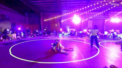 64 lbs Consi Of 16 #2 - Karsyn Dingman, Maize WC vs Lilliana Yellowhair, Rez Kids