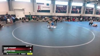 55 lbs Cons. Round 4 - Cristian Sosa, Texas vs Wade Steinert, Texas