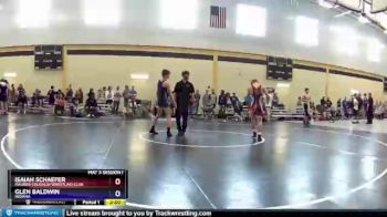 126 lbs Round 1 - Isaiah Schaefer, Maurer Coughlin Wrestling Club vs Glen Baldwin, Indiana