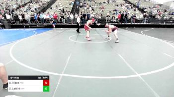 184-H lbs Round Of 16 - Brendan Ridge, Pro Ex vs Domenick Lettini, St. Peter's Prep