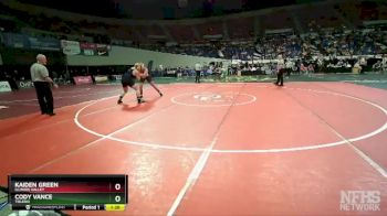 2A/1A-215 Semifinal - Cody Vance, Toledo vs Kaiden Green, Illinois Valley