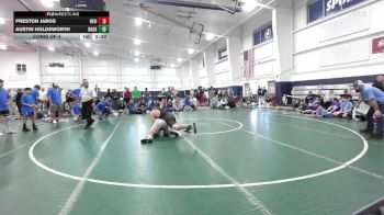160 lbs Consi Of 4 - Preston Jaros, Revival Orange-MS vs Austin Holdsworth, Backyard Barbarians-MS
