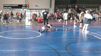 57 lbs Rr Rnd 5 - Christian DaQuisto, MeatHeadz - ESC vs Ryan Aten, SAVAGE Wrestling Academy - ESC