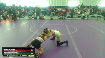 60 lbs Round 3 (8 Team) - Easton Egan, Backyard Brawlers vs Kevin Rodriguez, Ohio Gold 10k