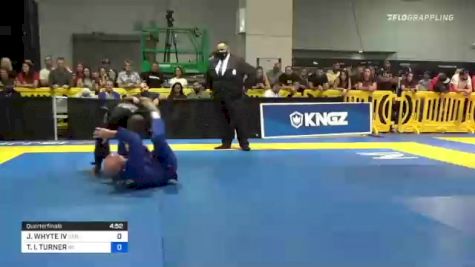 JAMES WHYTE IV vs THANDI I. TURNER 2021 World Master IBJJF Jiu-Jitsu Championship