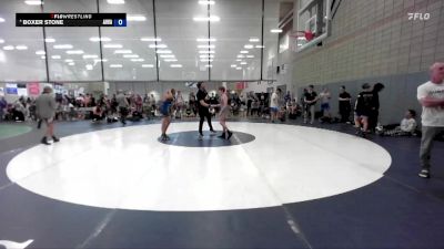 100 lbs Round 3 - Rockwell Jensen, Hammers Wrestling Academy vs Boxer Stone, All In Wrestling Academy