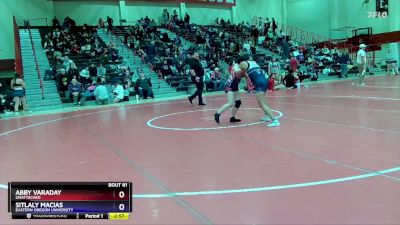 136 lbs Cons. Semi - Sitlaly Macias, Eastern Oregon University vs Abby Varaday, Unattached