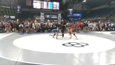 110 lbs Cons. Rd Of 64 - Kenna Kleinschmidt, Indiana vs Aileen Esquivel, Oregon