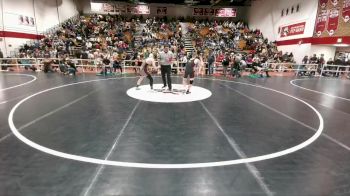 138 lbs Cons. Round 2 - Bennett Sanford, Greybull/Riverside vs Wyatt Strain, Laramie