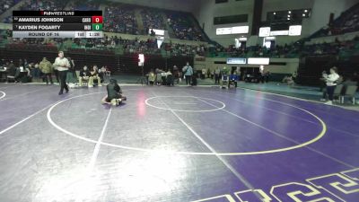 138 lbs Round Of 16 - Amarius Johnson, Carolina Forest vs Kayden Fogarty, Indian Land