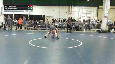 150 lbs Round Of 64 - Trey Gregory, GA vs Charlie Desena, FL