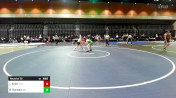 149 lbs Round Of 32 - Luke Krier, Wisconsin-Eau Claire vs Alexander Barajas, Big Bend