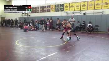 133 lbs Cons. Round 4 - Ken Fernandez, Sacramento City College vs George Holquin, Delta College