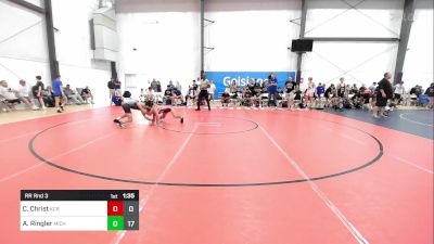 109 lbs Rr Rnd 3 - Carter Christ, Keystone Crew vs Ayden Ringler, Michigan Premier Blue