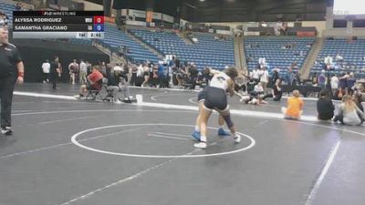 138 lbs Cons. Round 4 - Samantha Graciano, Carl Albert vs Alyssa Rodriguez, Wayland Baptist University