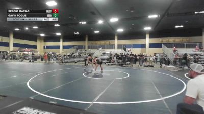 165 lbs Consolation - Sergio Macias, Mustangs WC vs Gavin Pogue, Legacy Elite