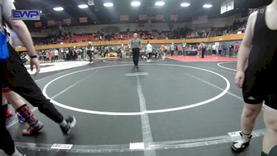 120 lbs 5th Place - Mason Bowerman, Sulphur Youth Wrestling Club vs Sam Nugent, BullTrained