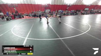 132 lbs Semifinal - Landen Davis, Moen Wrestling Academy vs Tristan North, Ringers Wrestling Club