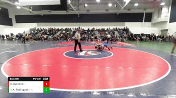 113 lbs Cons. Round 5 - Armani Rodriguez, Poway vs Chris Qureshi, Fountain Valley