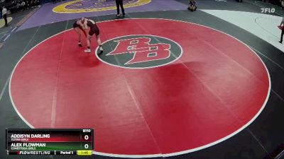 Semifinal - Addisyn Darling, Yutan Girls vs Alex Plowman, Conestoga Girls