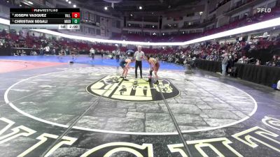 120 lbs Quarterfinal - Christian Segali, Middleton vs Joseph Vasquez, Vallivue