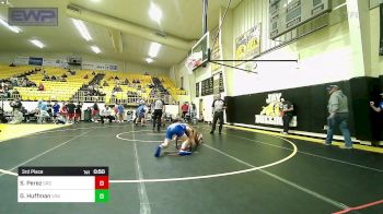 112-B lbs 3rd Place - Samuel Perez, Grove vs Garrison Huffman, Vinita