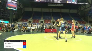 106 lbs Rnd Of 32 - Mathew Hakken, Michigan vs Jeremy Bockert, Alaska