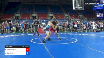 160 lbs Rnd Of 64 - Brady Andersen, Minnesota vs Jesse Jamison, Oregon