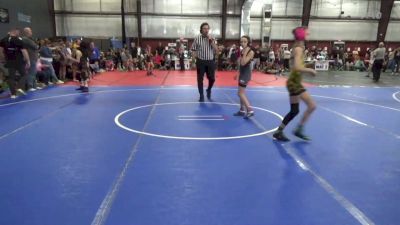 78 lbs Semifinal - Eva Denne, Newton Braves vs Mackenzie Gappa, Quakertown