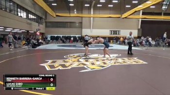 141 lbs Cons. Round 2 - Lucas Sabo, Delaware Valley vs Kenneth Barrera-Garcia, Trine