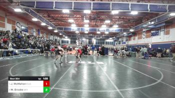 138 lbs Consi Of 4 - Jonathan McMahon, Saint John's vs Michael Brooks, Weymouth