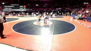 2A 190 lbs Cons. Round 1 - Chris Hull, Springfield (Southeast) vs Mike Merevick, Wauconda
