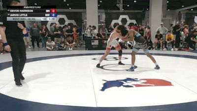 65 kg Cons. Sub-rd Of 16 - Devon Harrison, Bison Wrestling Club vs Jarvis Little, Boone RTC