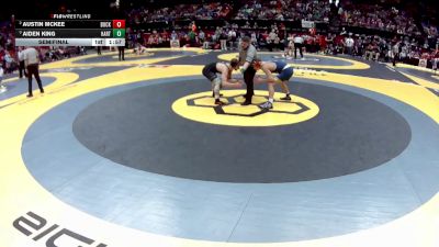 D2-138 lbs Semifinal - Aiden King, Hartley vs Austin McKee, Buckeye