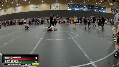 48 lbs Round 4 (6 Team) - Angelo Barbieri, Buxton vs Rhett Jenkins, CP Wrestling Academy