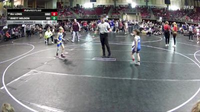 70 lbs Champ. Round 2 - Eli Long, Kearney MatCats Wrestling Club vs Rhett Nelson, Wahoo Wrestling Club