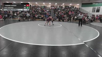 113 lbs Champ. Round 3 - Luca Grasso, AMDG vs Parker Hansen, Ozark High School