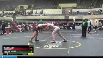 220 lbs Round 3 (4 Team) - Tyler Casey, Washington vs Hunter Wells, Liberty